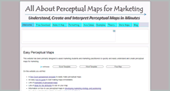 Desktop Screenshot of perceptualmaps.com