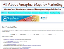 Tablet Screenshot of perceptualmaps.com
